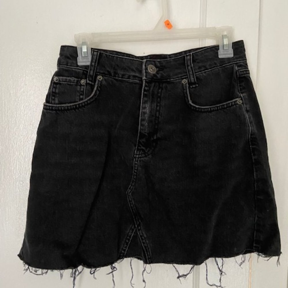 BDG Urban Outfitters Denim Skirt Black Wash Size M